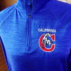 Women's  Performance Pullover Charles River Apparel California logo SZ LG NWOT
